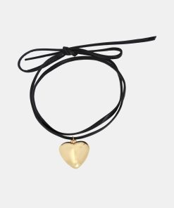 GOLD HEART NECKLACE