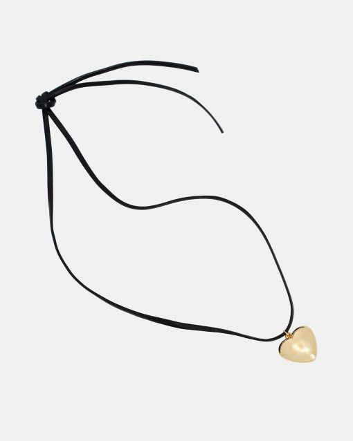 GOLD HEART NECKLACE - Image 2