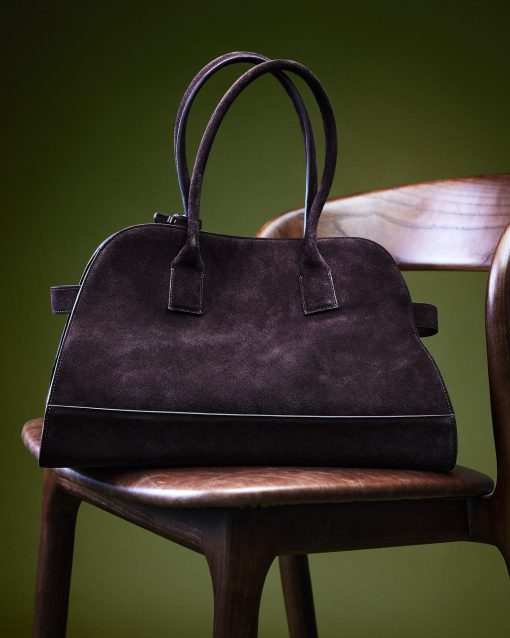 HEIDEE BAG BROWN SUEDE - Image 5