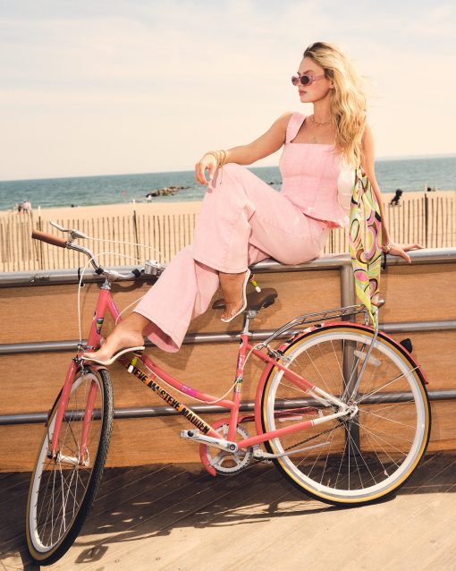 PENELOPI DENIM TOP PINK - Image 5