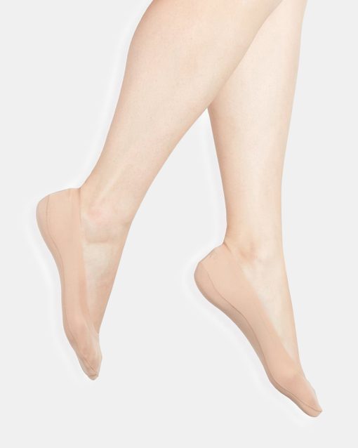 NO-SHOW FOOTIES BLACK-TAN - Image 3