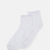 LETTUCE EDGE ANKLET WHITE
