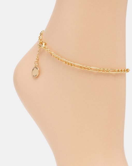FIGARO CHAIN ANKLET GOLD - Image 3