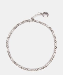 FIGARO CHAIN ANKLET SILVER