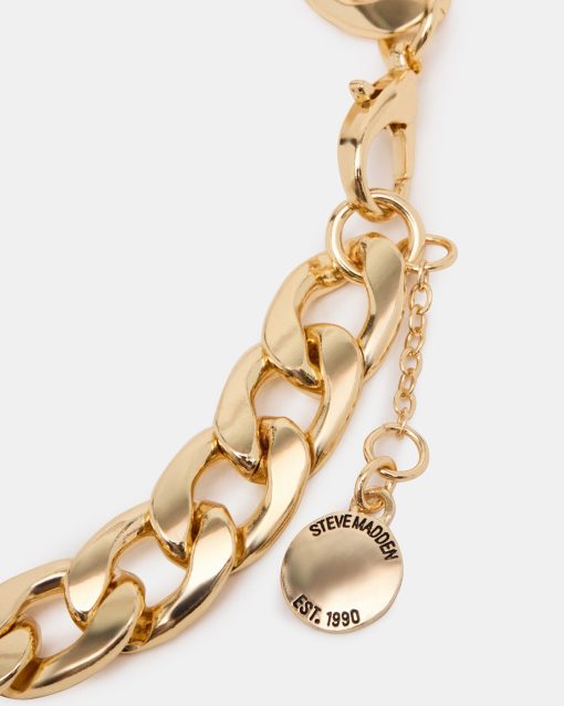 LINK CHAIN ANKLET GOLD - Image 2