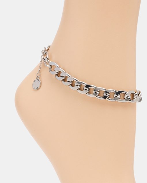 LINK CHAIN ANKLET SILVER - Image 3