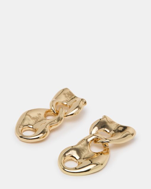MARINER DROP EARRINGS GOLD - Image 2
