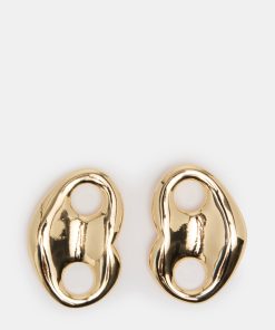 MARINER STUD EARRINGS GOLD