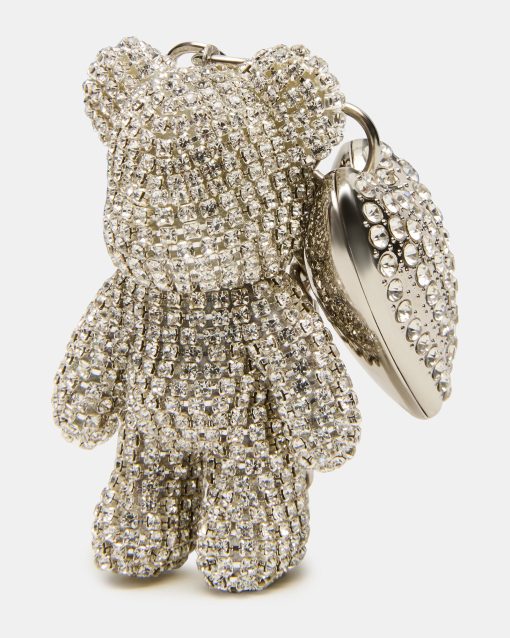 TEDDY BAG CHARM SILVER - Image 2