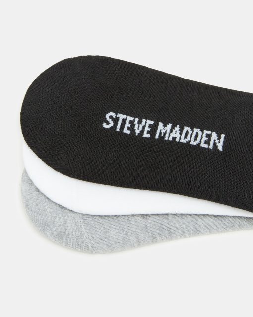 SNEAKER SOCKS BLACK/WHITE - Image 2