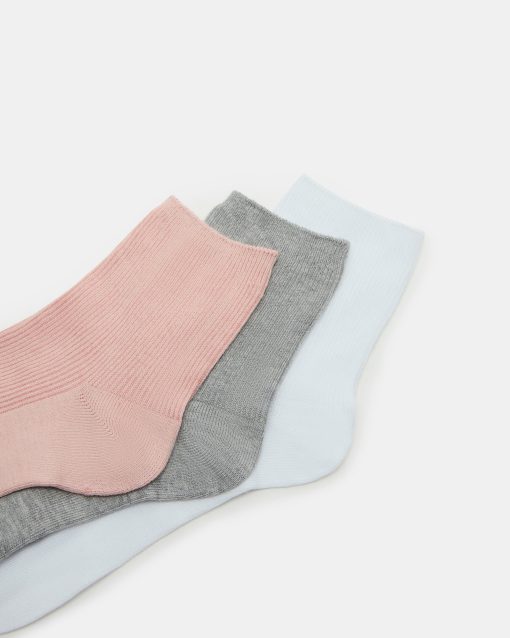 3 PACK ANKLET SOCKS - Image 2
