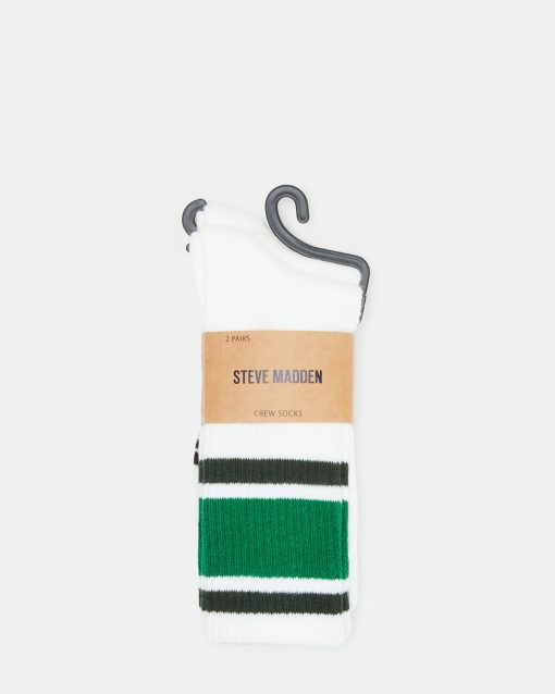VARSITY CREW SOCKS IVORY - Image 3