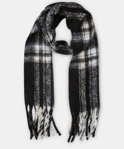 CLASSIC PLAID SCARF BLACK