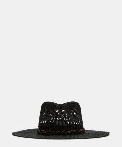 WESTERN PANAMA HAT BLACK