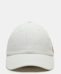 LINEN BASEBALL CAP CREAM