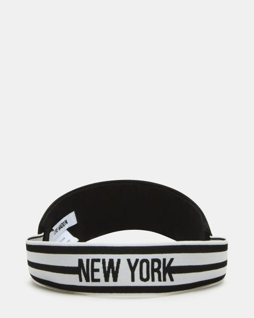 EMBROIDERED VISOR BLACK - Image 3