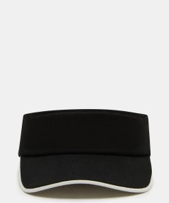 EMBROIDERED VISOR BLACK