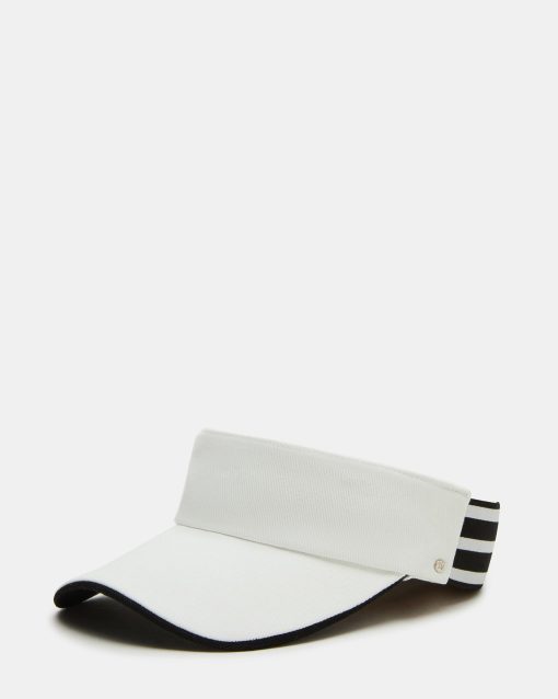 EMBROIDERED VISOR WHITE - Image 2