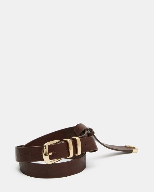 TEXTURED BELT CHOCOLATE - Image 3