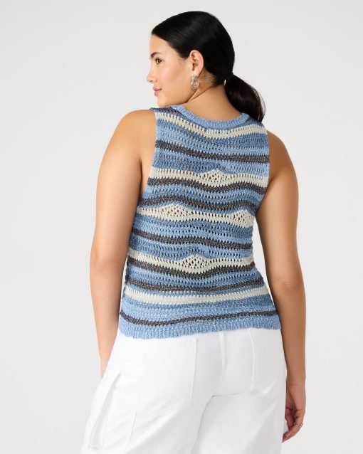 HANNAH TOP BLUE MULTI - Image 3