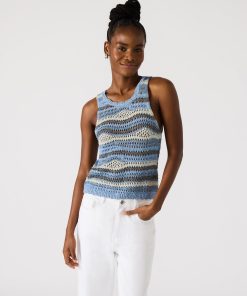 HANNAH TOP BLUE MULTI