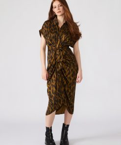 TORI DRESS LEOPARD