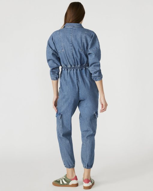 TRISTA DENIM JUMPSUIT - Image 3