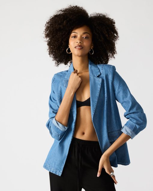 PAYTON DENIM BLAZER - Image 3