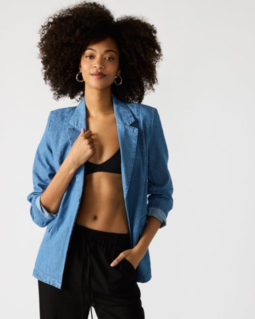 PAYTON DENIM BLAZER - Image 2