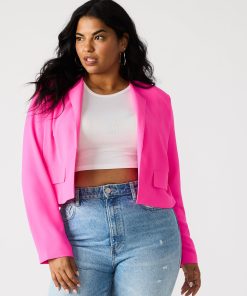 SERENEA BLAZER HOT PINK