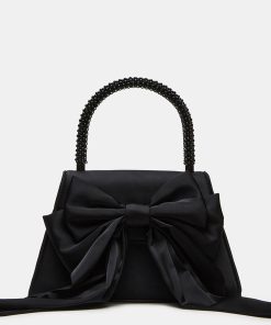COSETTE BAG BLACK SATIN