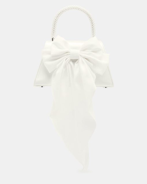 COSETTE BAG WHITE SATIN - Image 3
