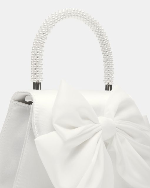 COSETTE BAG WHITE SATIN - Image 4