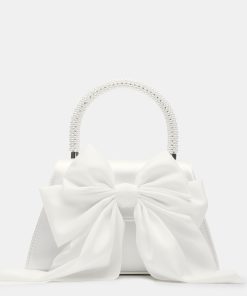 COSETTE BAG WHITE SATIN