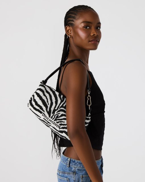 EMERSYN BEADED BAG ZEBRA - Image 2