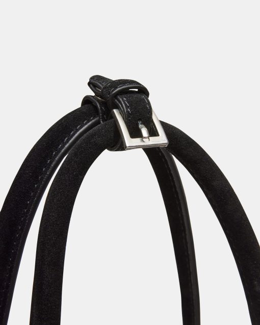HEIDEE BAG BLACK SUEDE - Image 3