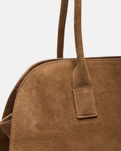 HEIDEE BAG COGNAC SUEDE - Image 3
