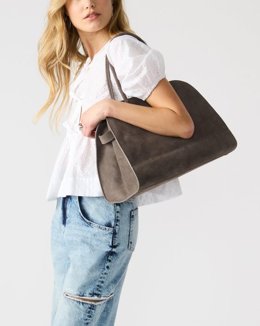 HEIDEE BAG GREY SUEDE - Image 2