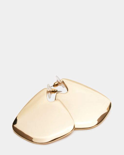 GEOMETRIC EARRINGS GOLD - Image 2