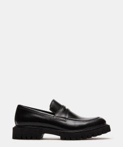 RONEN BLACK LEATHER