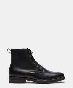 SIXTET BLACK LEATHER