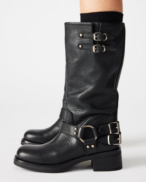 ASTOR BLACK LEATHER - Image 2