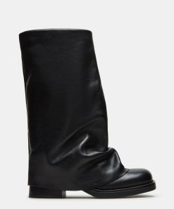 BENTON BLACK LEATHER