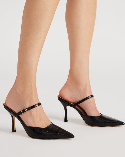 BRECKI BLACK CROCODILE - Image 2