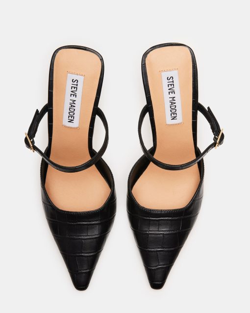 BRECKI BLACK CROCODILE - Image 5