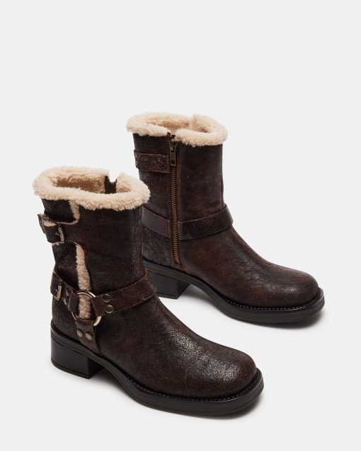BRIXTON FUR BROWN DISTRESSED - Image 2