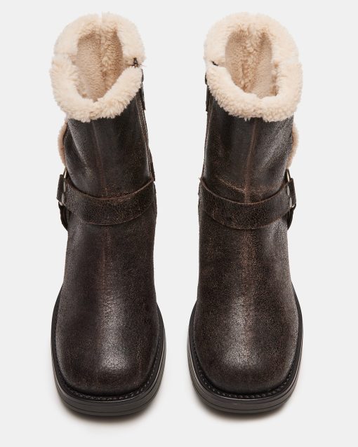 BRIXTON FUR BROWN DISTRESSED - Image 4