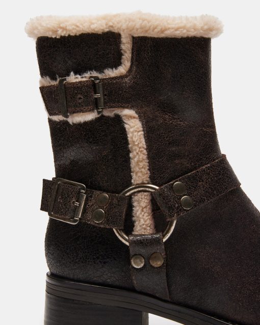 BRIXTON FUR BROWN DISTRESSED - Image 3
