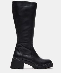 HARTH BLACK LEATHER