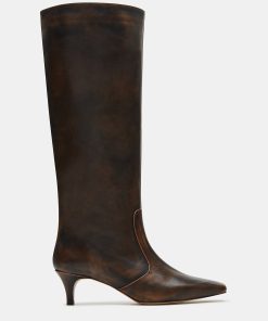 LANDER BROWN DISTRESSED